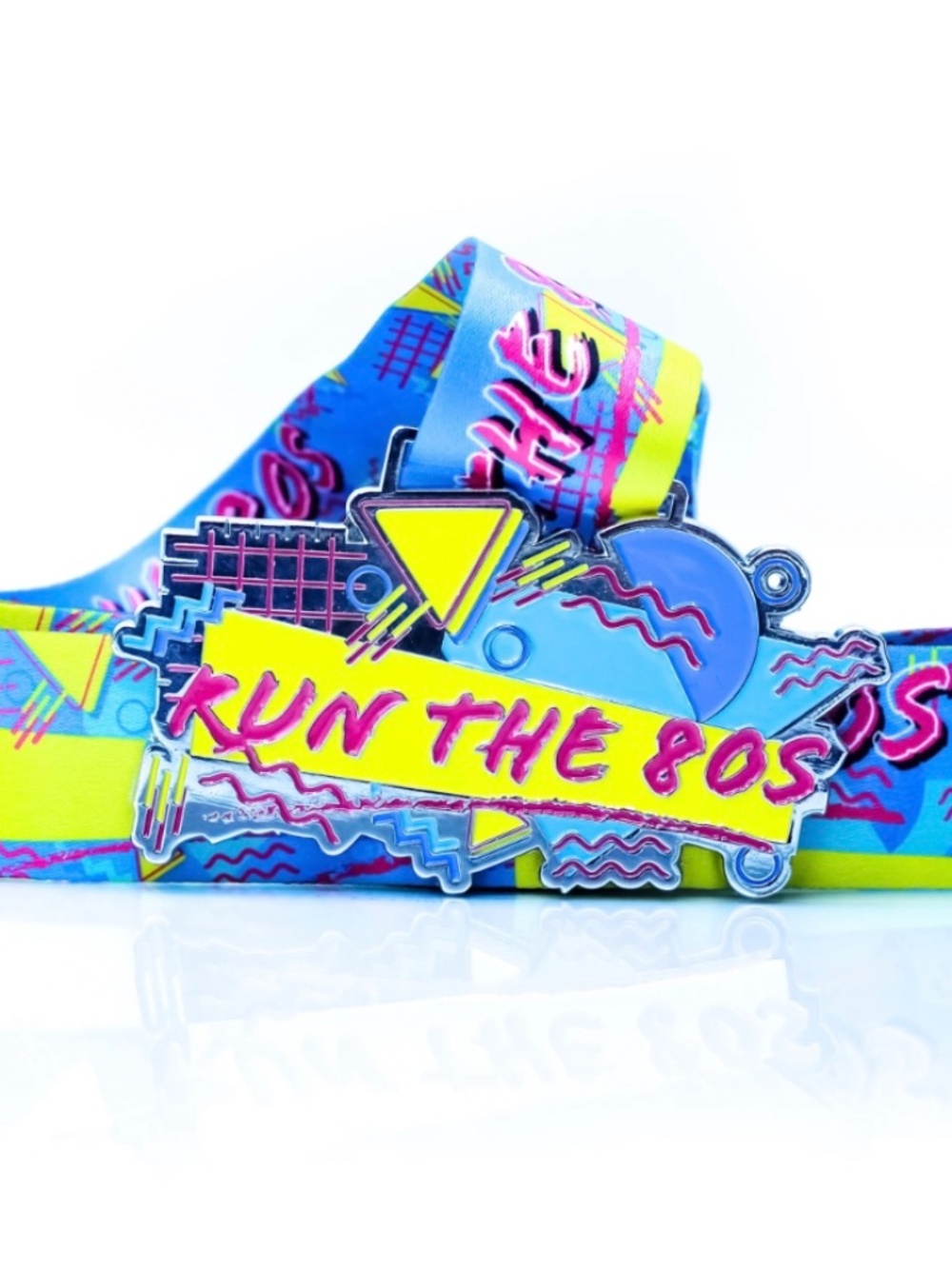 Run The 80’s Virtual Challenge medal